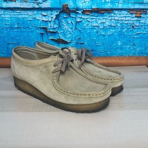 Clarks Originals Wallabee Women's Size 7.5M Tan Brown Crepe Sole 35395 Moccasin